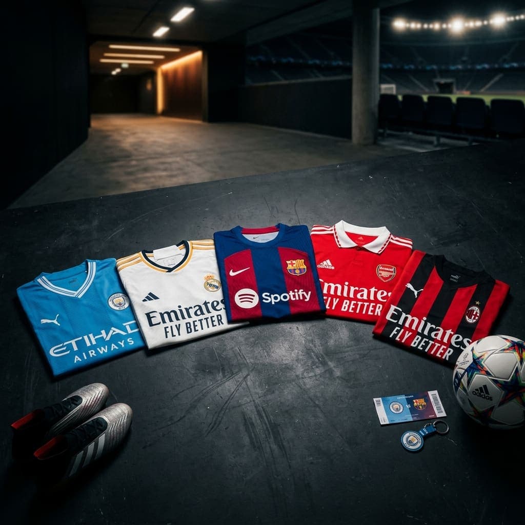 Camisetas de fútbol de colección